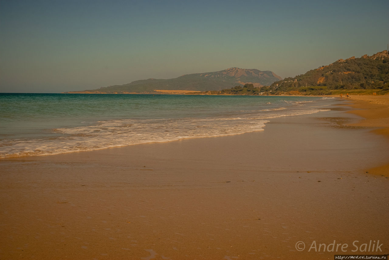 Рассвет в Tarifa, Spain Тарифа, Испания