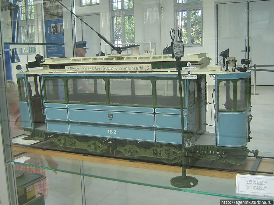 Трамвай 1908 года Мюнхен, Германия