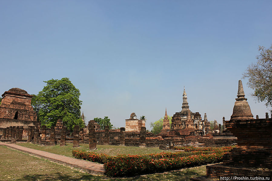Сукхотай, 4-день, Исторический парк, Wat Mahathat Сукхотай, Таиланд