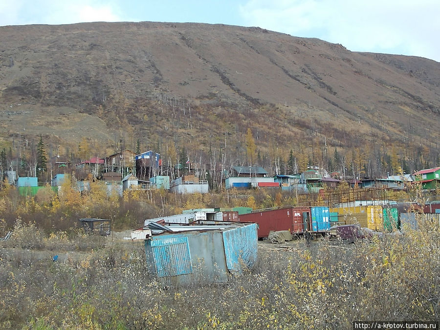 Окрестности Талнаха —  природа и шахты Талнах, Россия