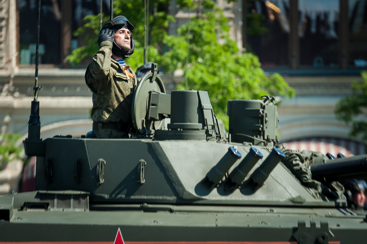 По плацу танки грохотали... Москва, Россия