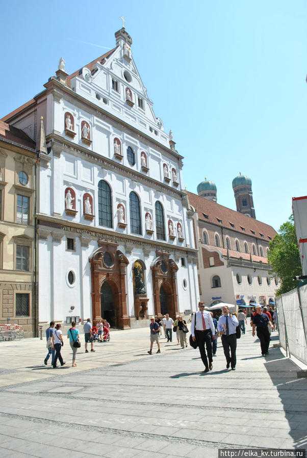 Neuhauserstrasse, церковь св. Михаила Мюнхен, Германия