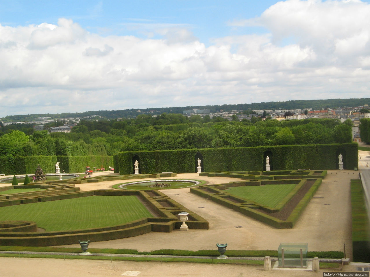 Парк и фонтаны Версаля Версаль, Франция