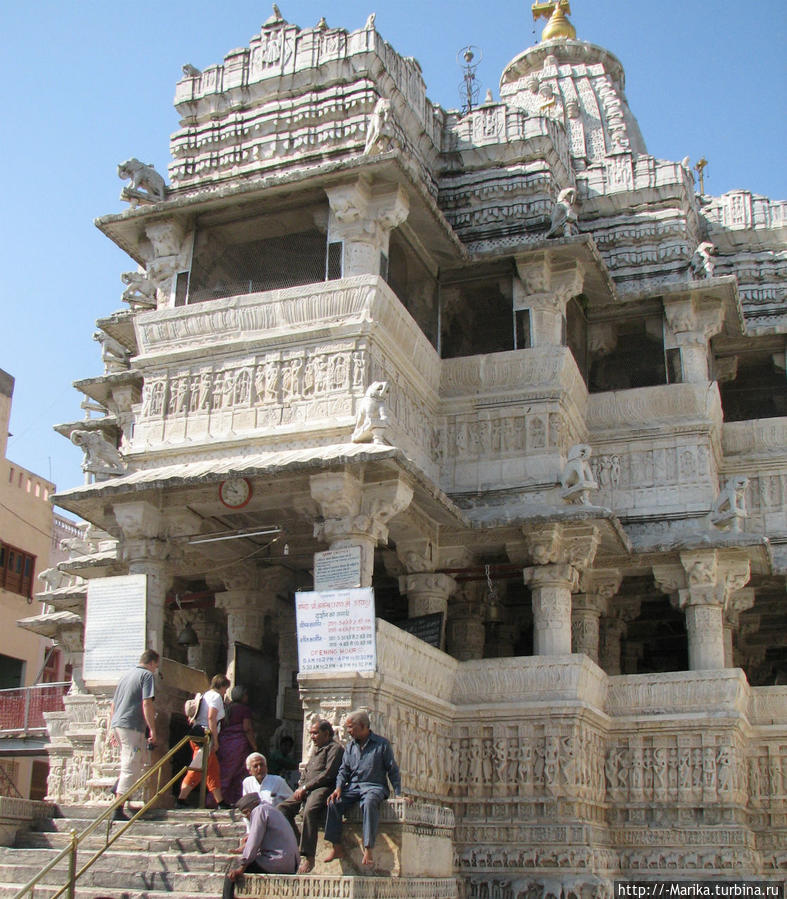 Jagdish Temple, индуистский храм в Удайпуре, Раджастан, Индия