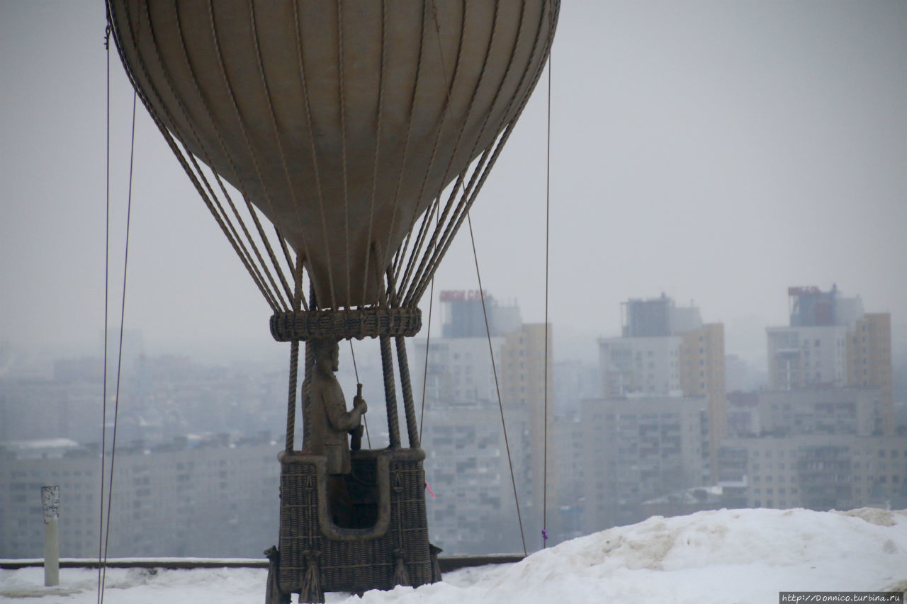 Жюль Верн на воздушном шаре Нижний Новгород, Россия