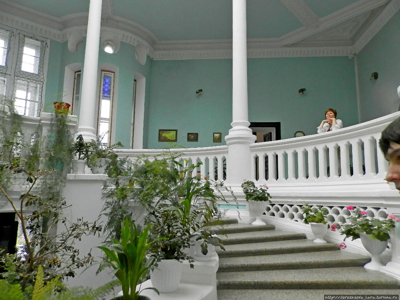 Зимний сад, он же парадная лестница Юрино, Россия