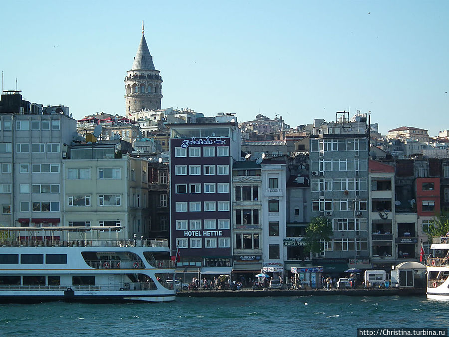Прибрежная архитектура европейской части Стамбула Стамбул, Турция