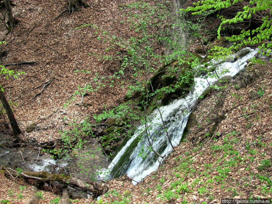 Водопад Головкинского в ущелье Яман-Дере Алушта, Россия