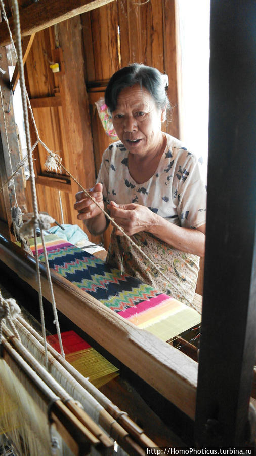 Приготовление лотосной нити Мьянма