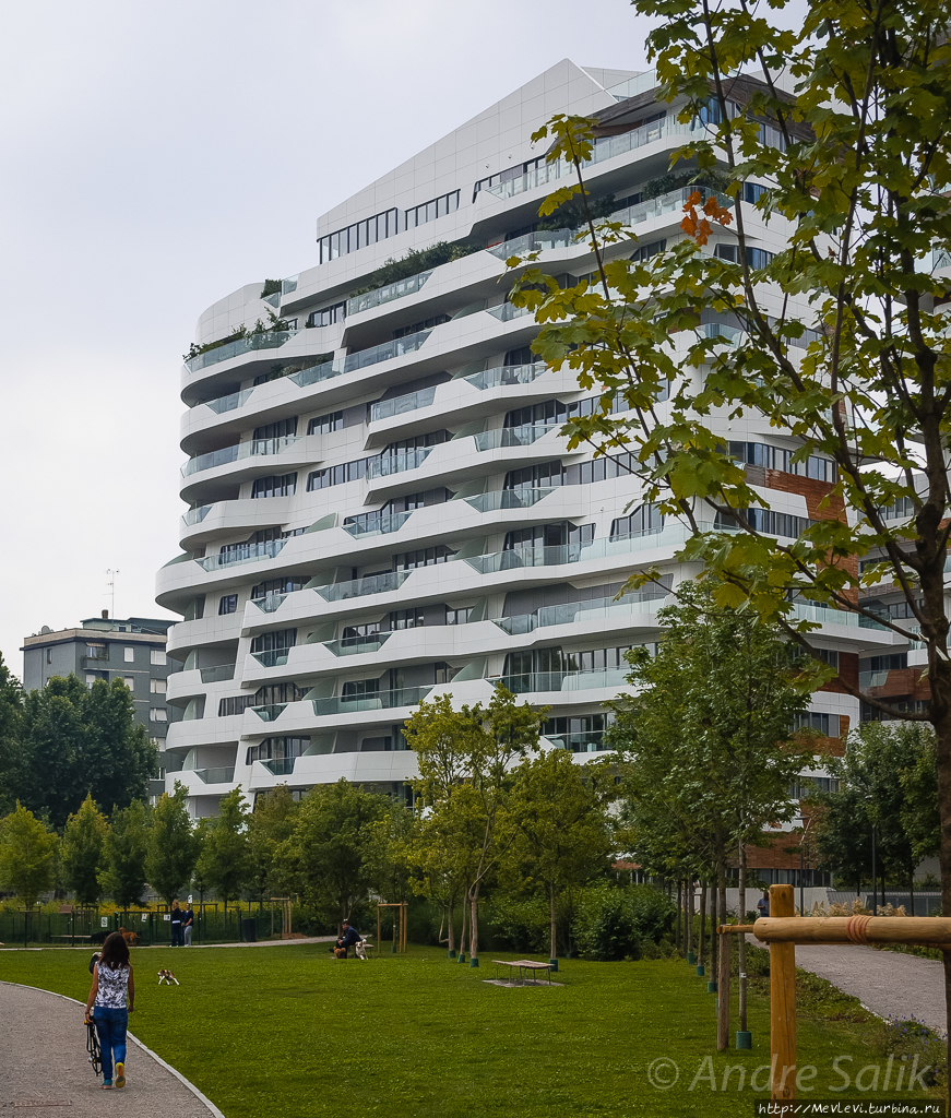 Проект Заха Мохаммад Хадид Милан, Италия