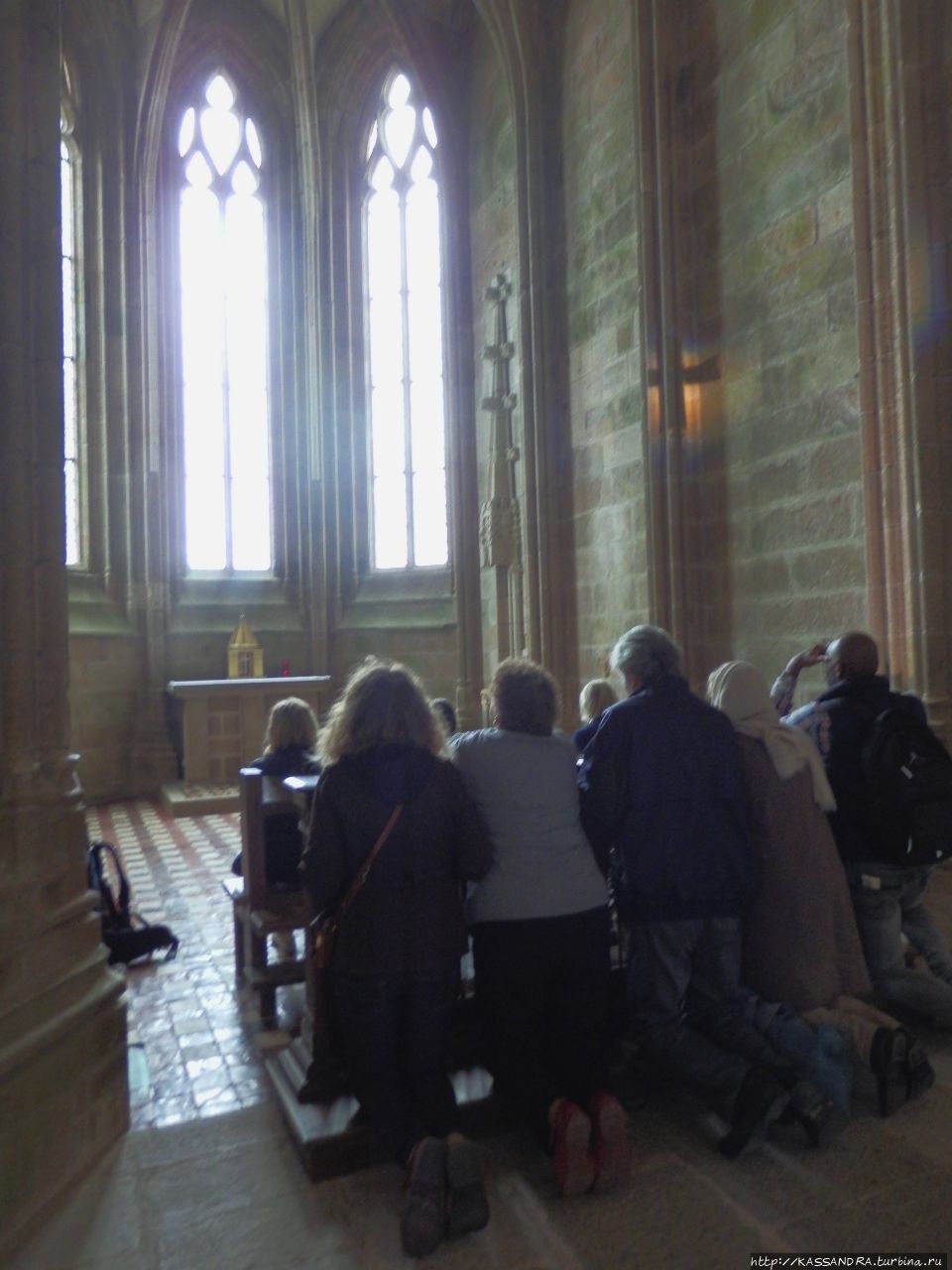 Аббатство святого Михаила (Мон Сен Мишель) Мон-Сен-Мишель, Франция