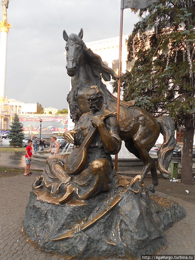 Памятнику на майдане Киев, Украина