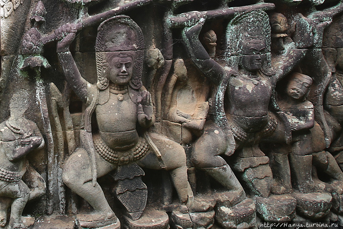 Терраса Слонов в Ангкор Томе / Terrace of Elephants in Angkor Thom