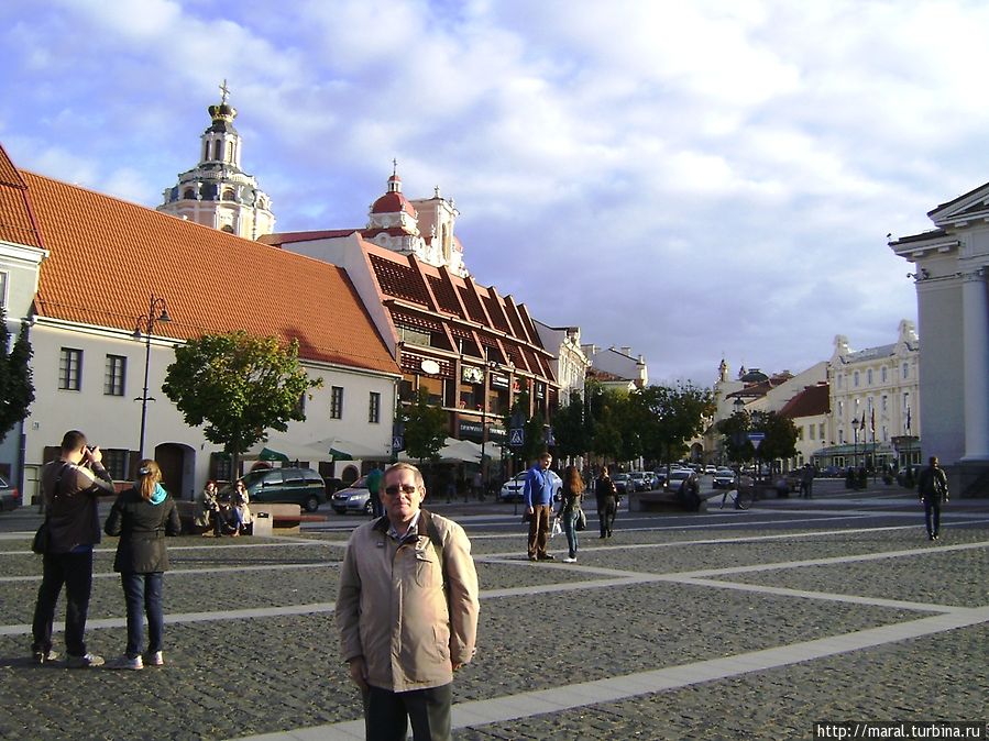 Ратушная площадь — вот где взору привольно Вильнюс, Литва