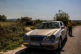 Такси, естественно Мерседес! Мерседосов в Албании действительно абсолютное большинство среди остального автотранспорта. Мерин это круто и признак крутости!)