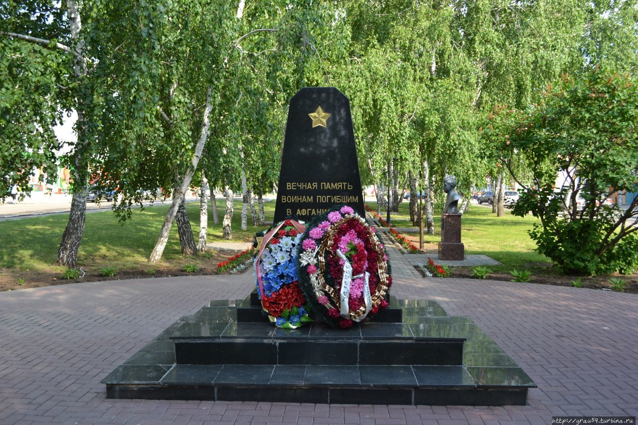 Памятник воинам, погибшим в локальных войнах Маркс, Россия