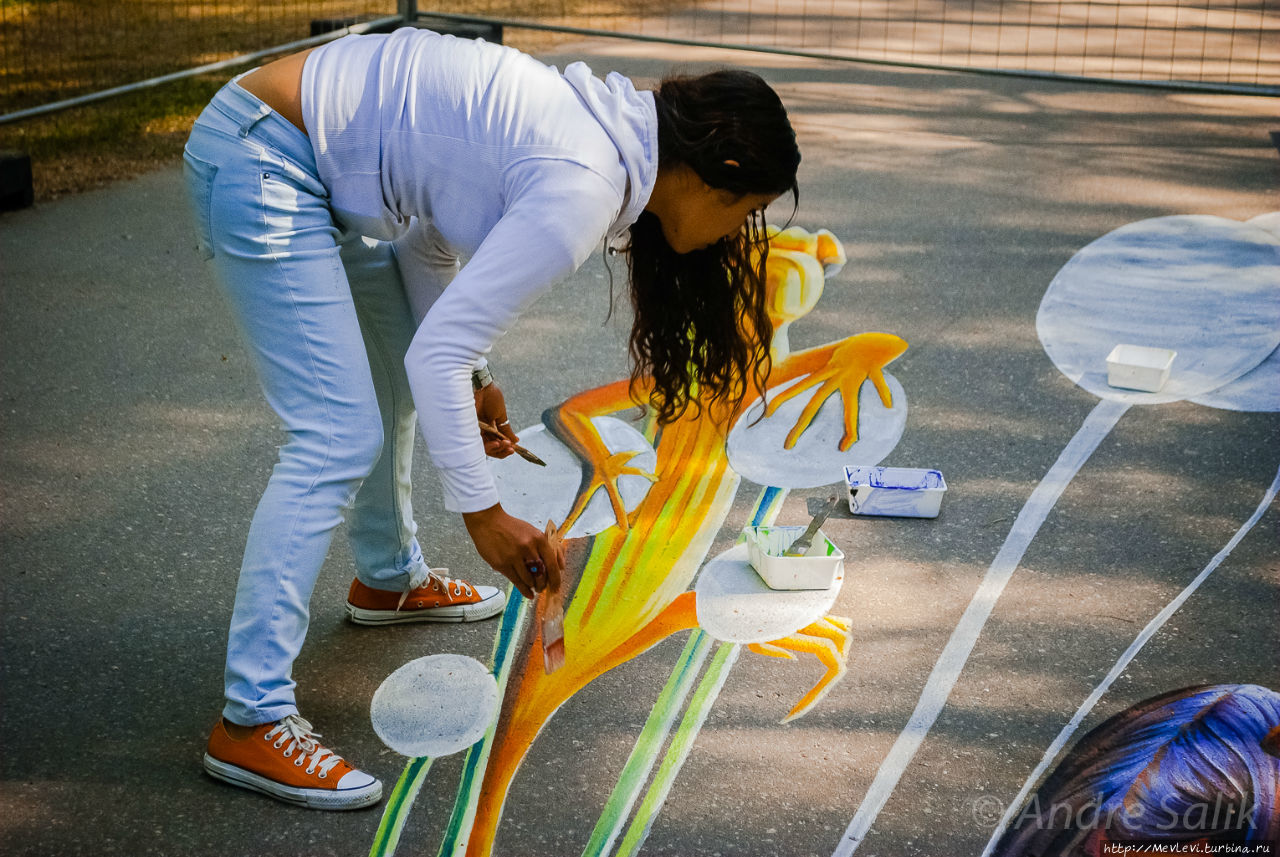 Создание рисунка Рига, Латвия