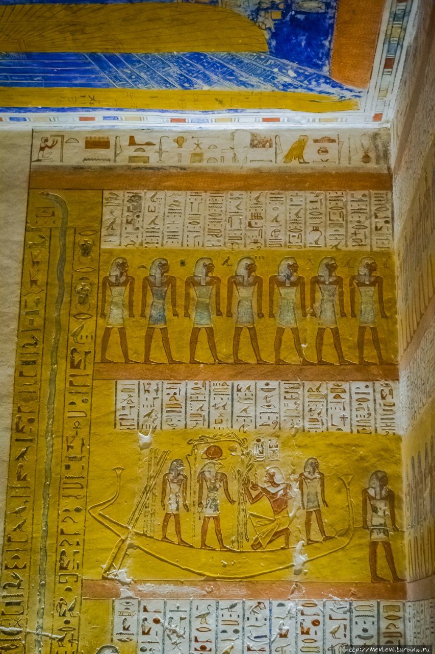 Долина царей в Египте Провинция Луксор, Египет