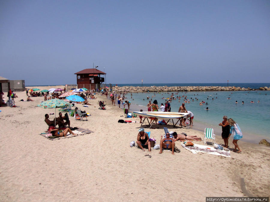 Пляж Бат Галим Хайфа, Израиль