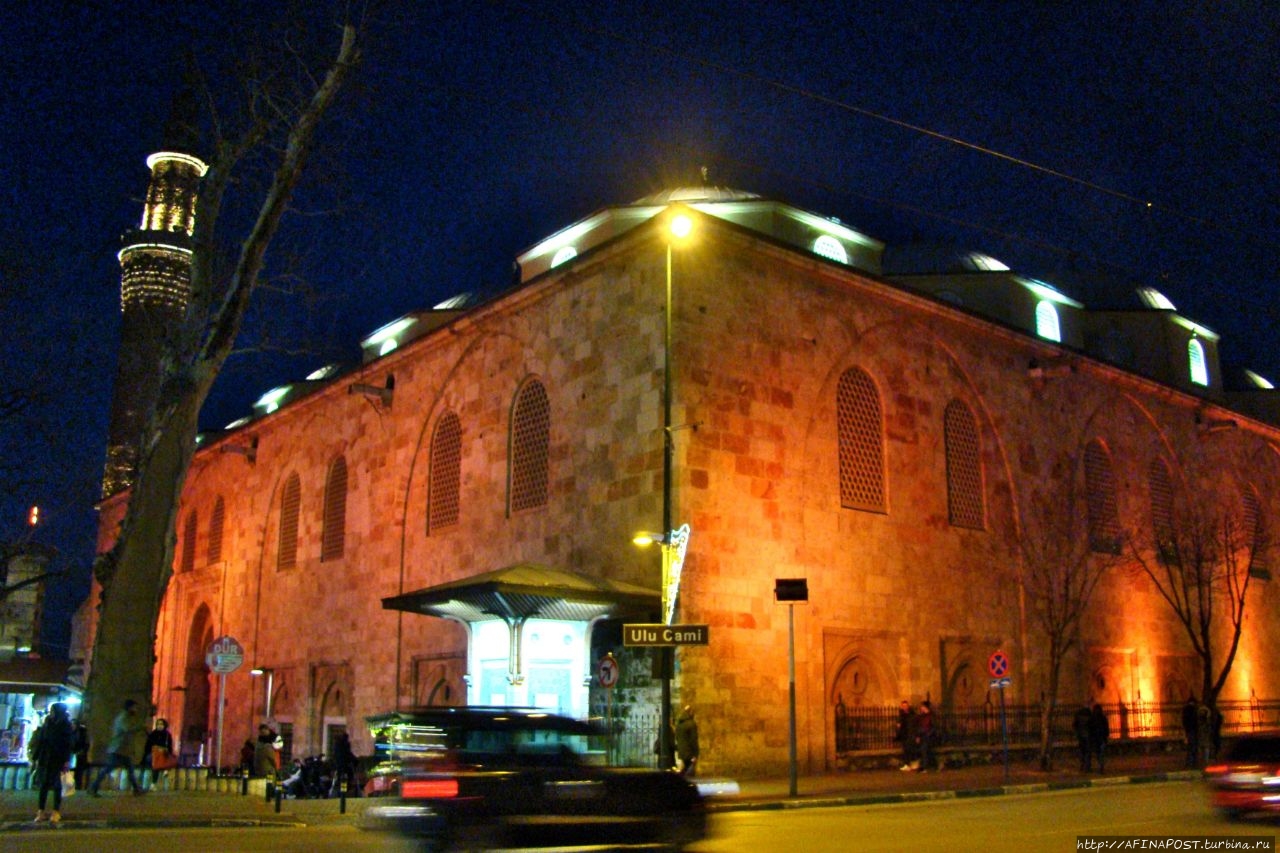 Мечеть Улу Джами Бурса, Турция