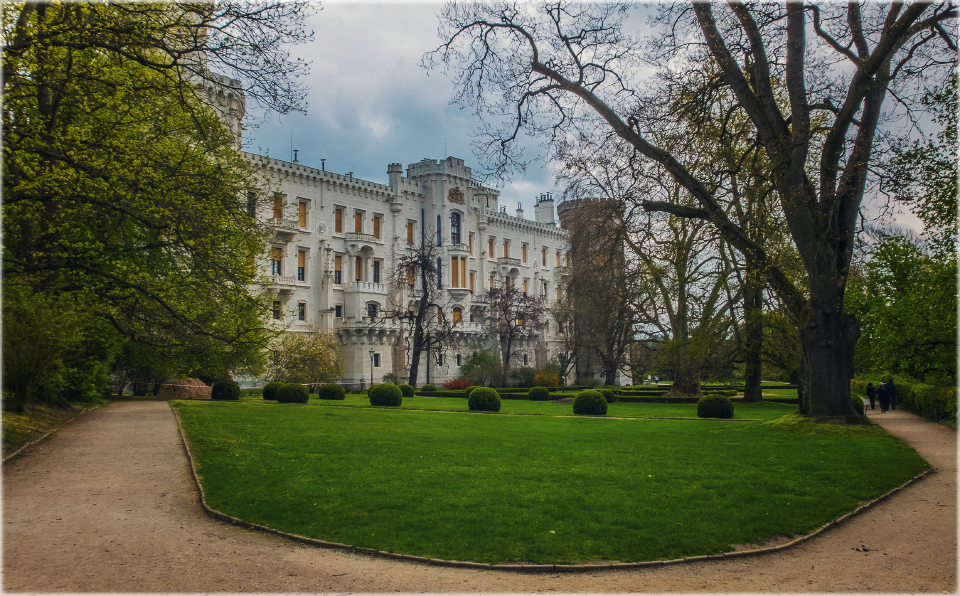 Замок Глубока. Небольшой фотоальбом. Глубока-над-Влтавой, Чехия