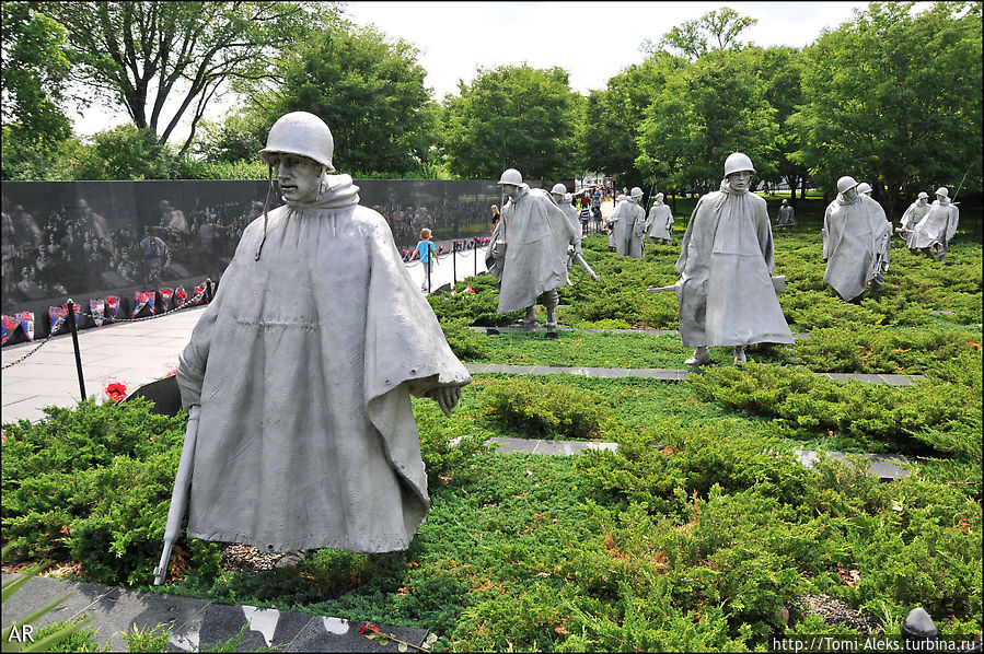 Мемориал Корейской войны (Вашингтон) Вашингтон, CША