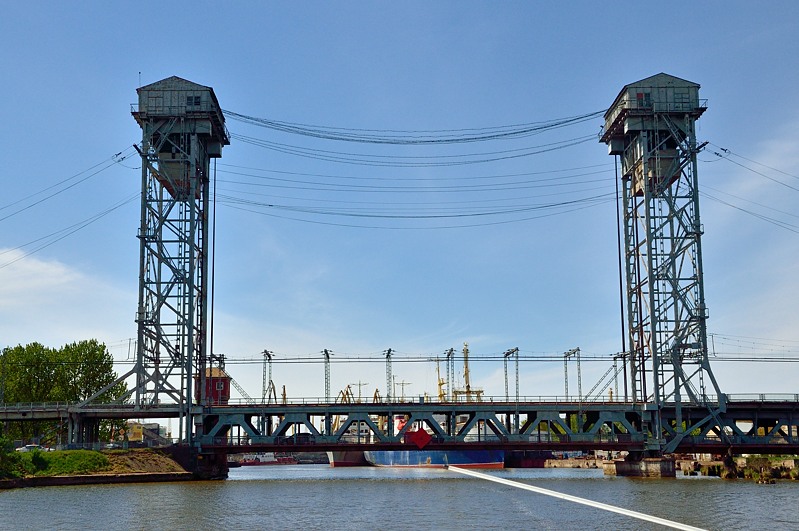 Двухъярусный мост сегодня Калининград, Россия