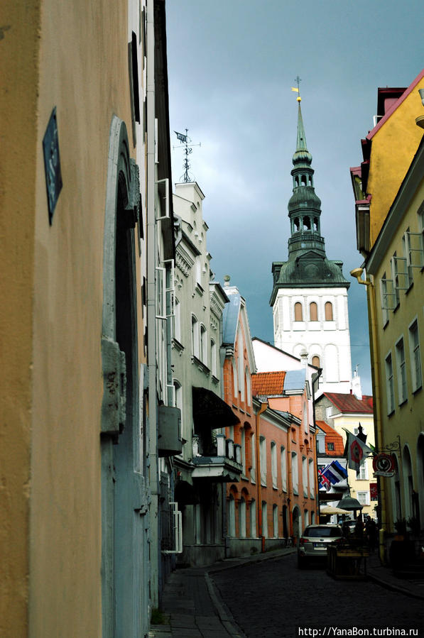Церковь XIII  века Таллин, Эстония