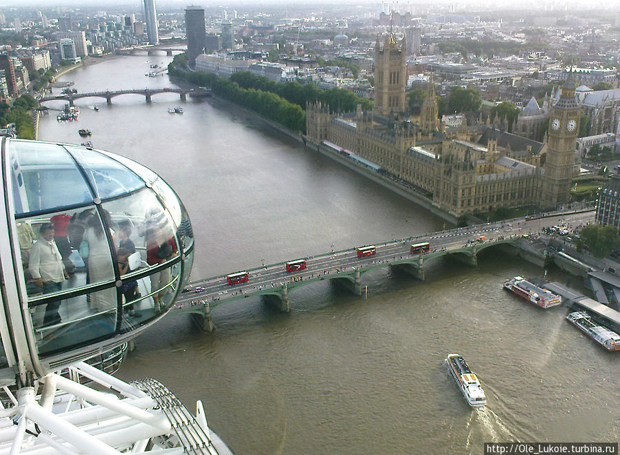 Высокоо! или просто —  London Eye, август 2012 Лондон, Великобритания