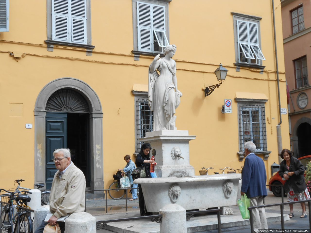 Исторический средневековый центр города Lucca Лукка, Италия