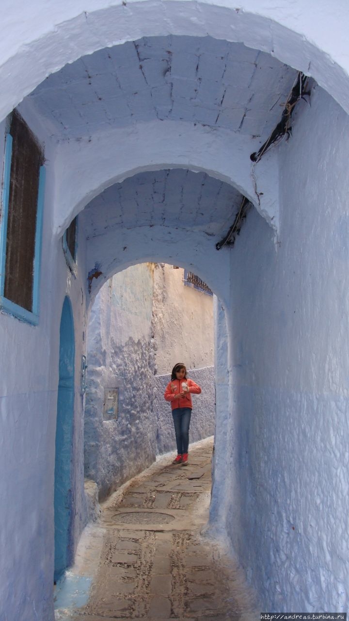 Шефшауэн — самый синий город в мире Шефшауэн, Марокко