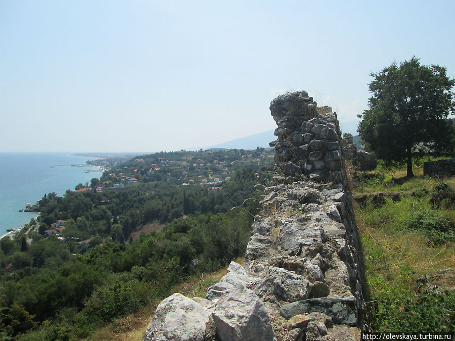 Крепость Платамон(ас) на окраине Платамоноса Центральная Македония, Греция