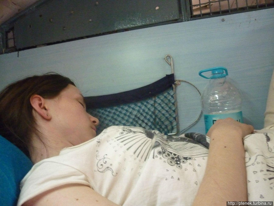 Сплю в обнимку с бутылкой на 24-часовом переезде. Индия