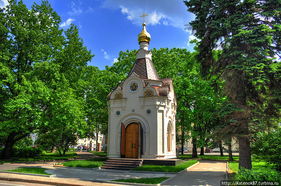 Красивая часовня Нижний Новгород, Россия