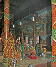 Ват Пном, или Храм на горе. Картины на стенах вихары. Фото из интернета