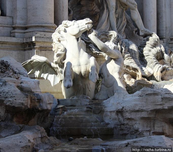 Испанская лестница и фонтан Треви. Рим, Италия
