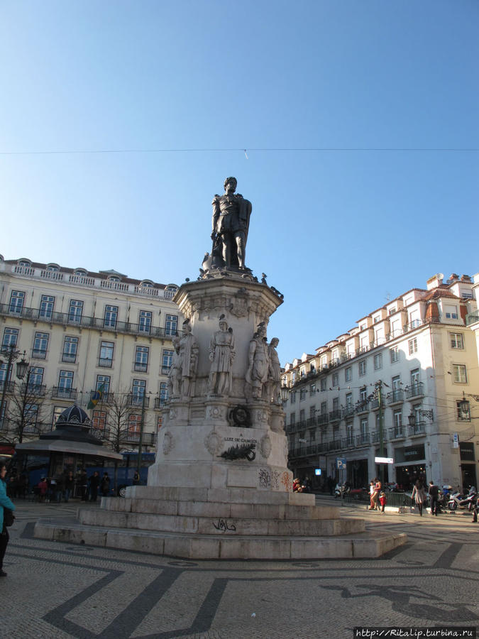 площадь Россиу Лиссабон, Португалия