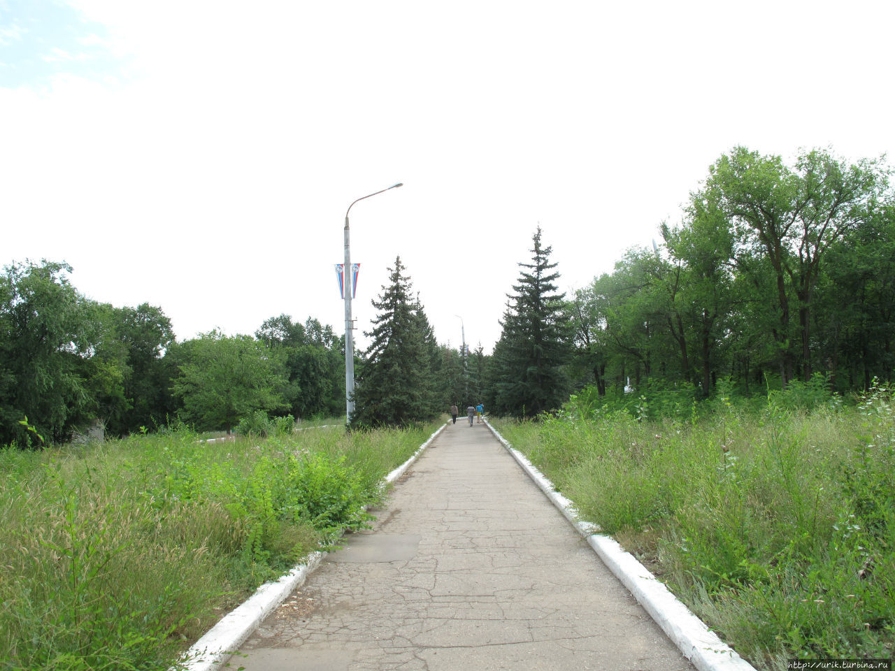 Место приземления Ю.А. Гагарина Смеловка, Россия