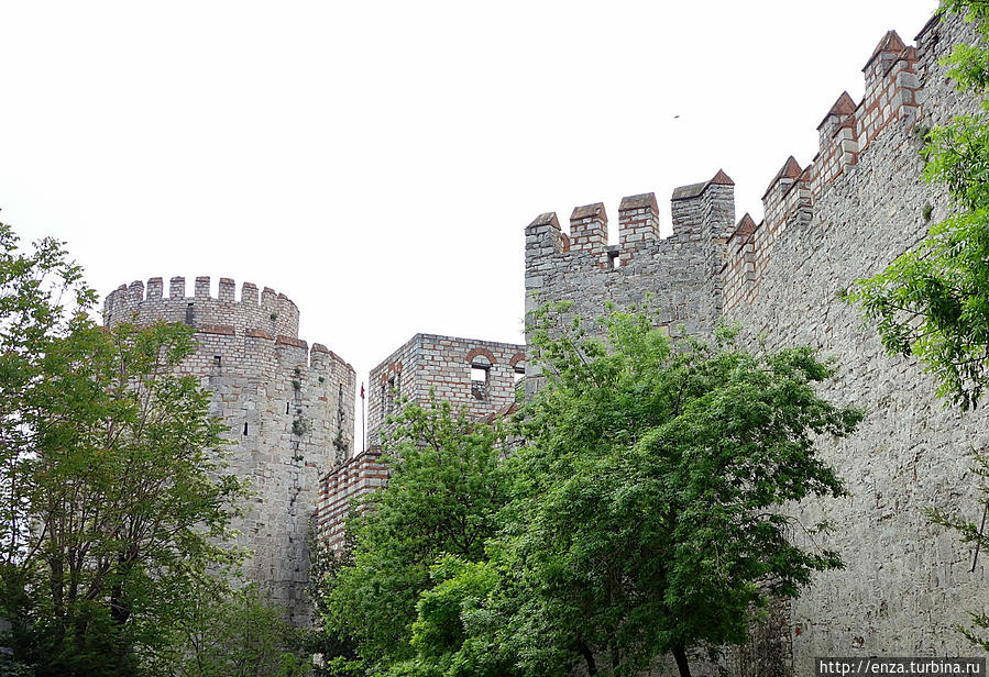 Крепость Yediküle Стамбул, Турция