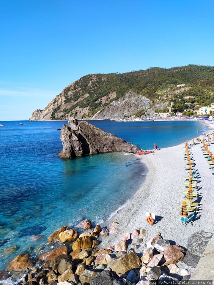 Monterosso al mare один из городов Cinque Terre (UNESCO) Монтероссо-аль-Маре, Италия