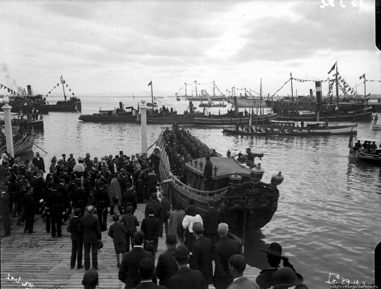 1905 г. Визит президента Франции. Из интернета
