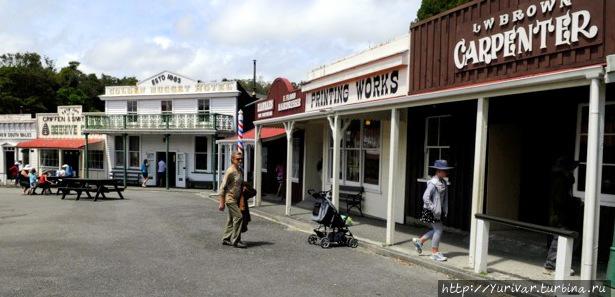 Улочка в Шанти Таун Крайстчерч, Новая Зеландия