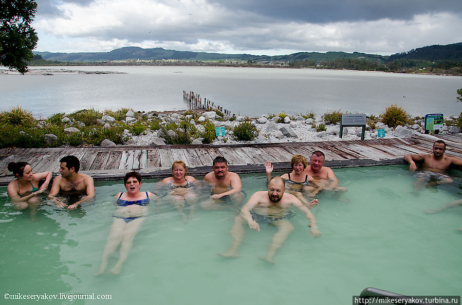 Новая Зеландия. День 6. Озеро Роторуа — Те Пуиа Роторуа, Новая Зеландия