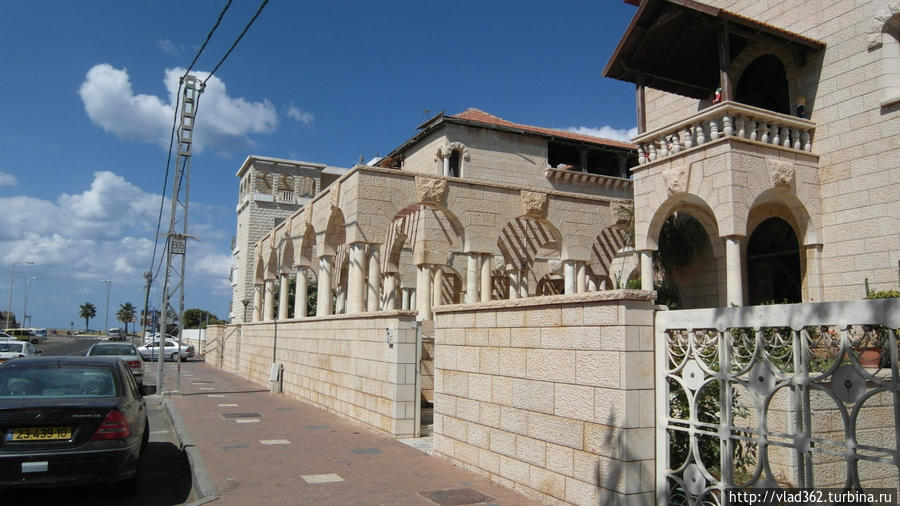 Тихий Акко и усыпальница Бахауллы. Акко, Израиль