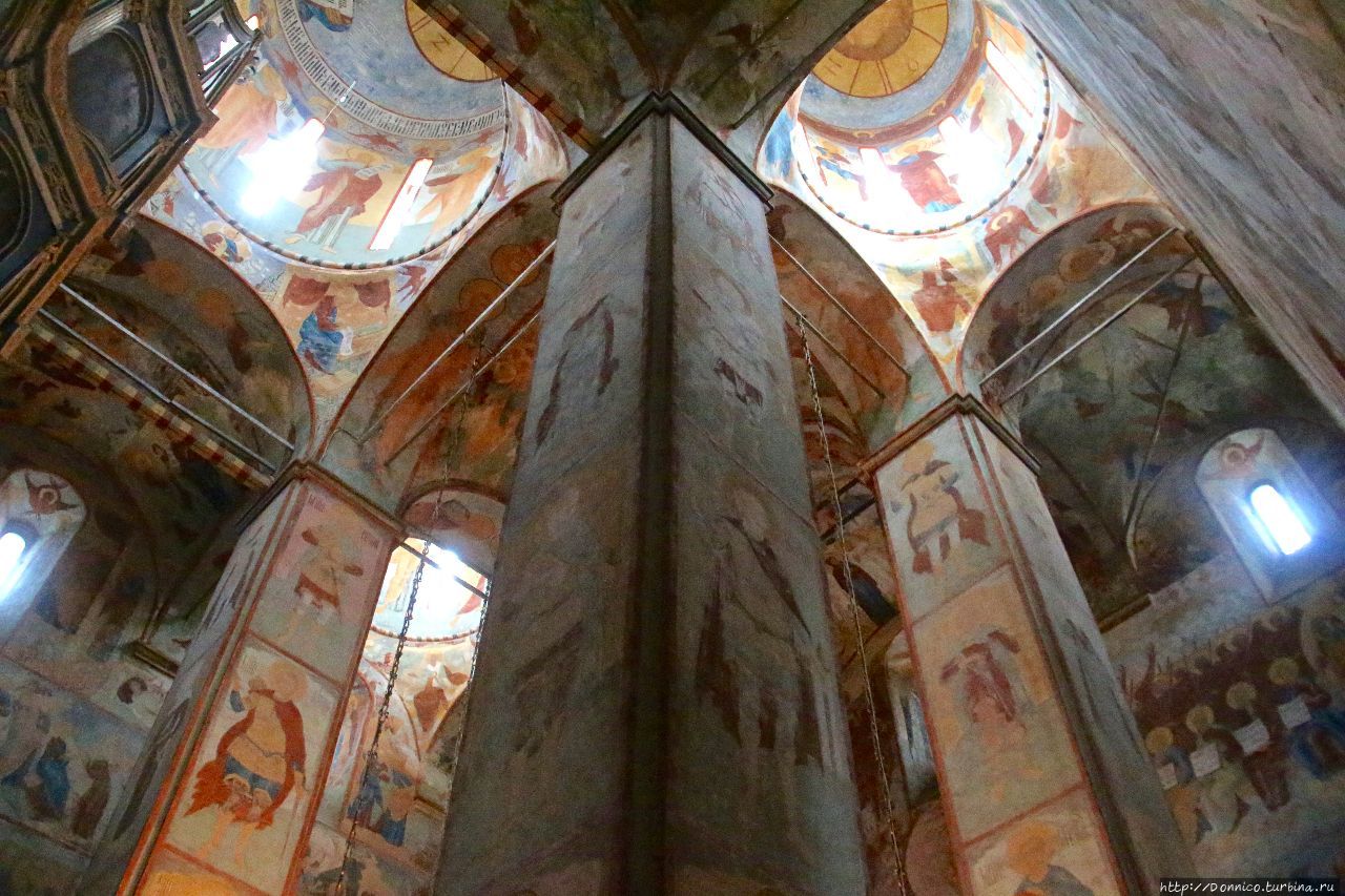 Софийский собор великий новгород внутри
