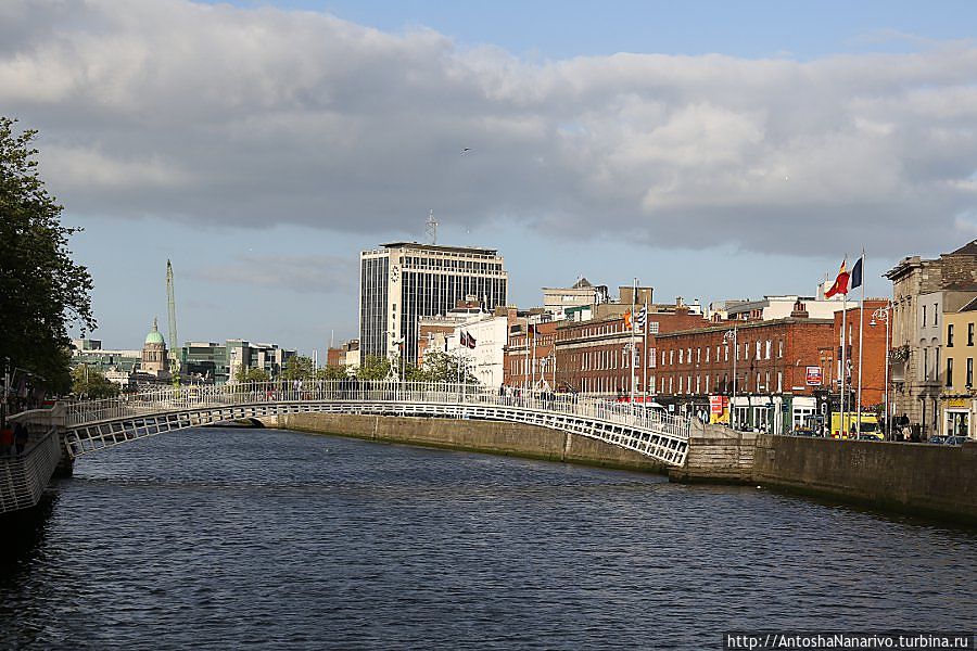 Река Лиффи. Дублин, Ирландия