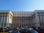 Здание Министерства Внутренних Дел, ранее здания ЦК РКП, с балкона которого  Чаушеску произнес последнюю речь
