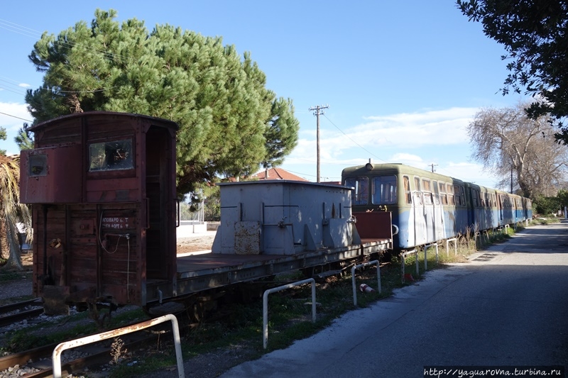 зубчатая железная дорога Калаврита, Греция