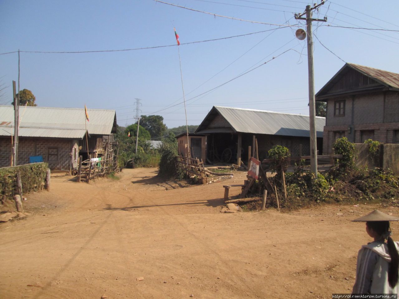 Поездка к горячим источникам Сипо, Мьянма