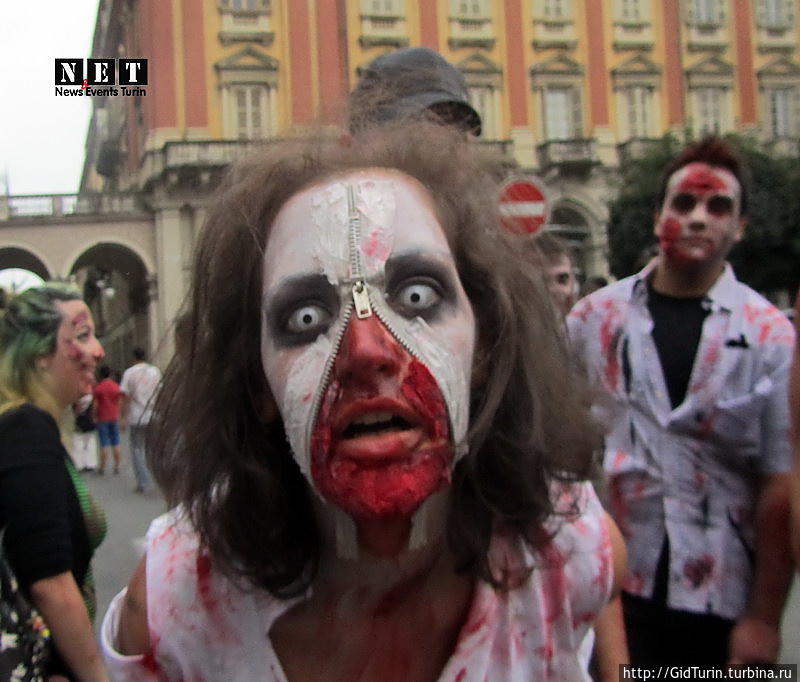 Шествие зомби в Турине Турин, Италия